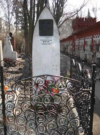 Могила Антона Павловича Чехова на Новодевичьем кладбище